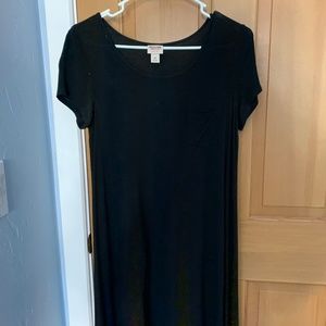 Black Tee-Shirt Dress